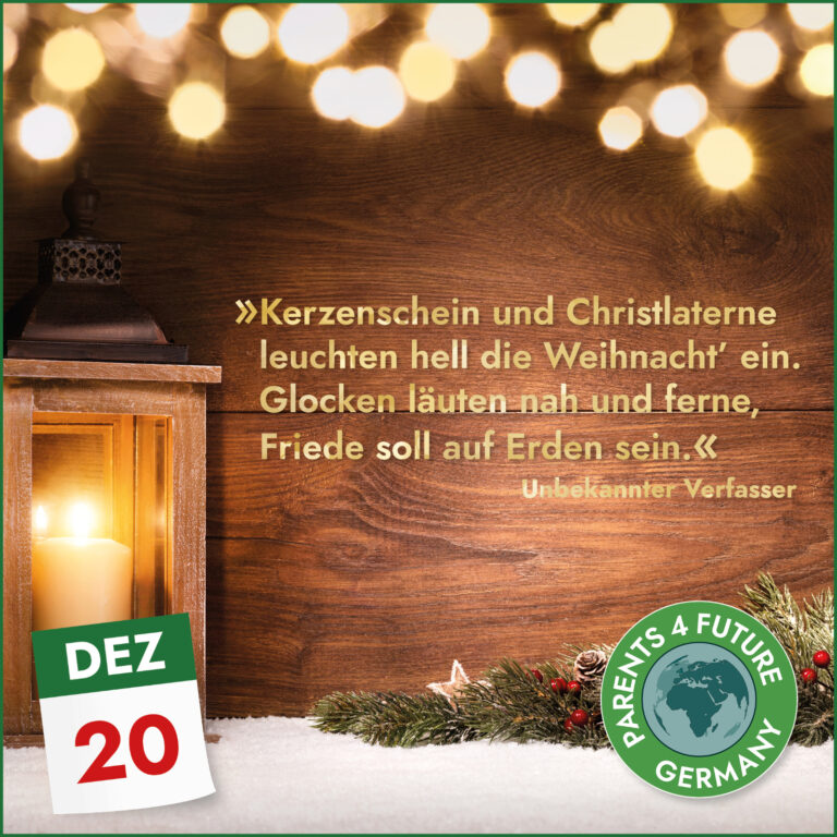 Adventszeit: 20. Türchen
