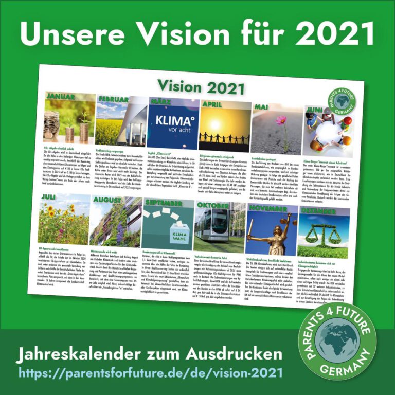 2021 wird das Jahr der Umsetzung