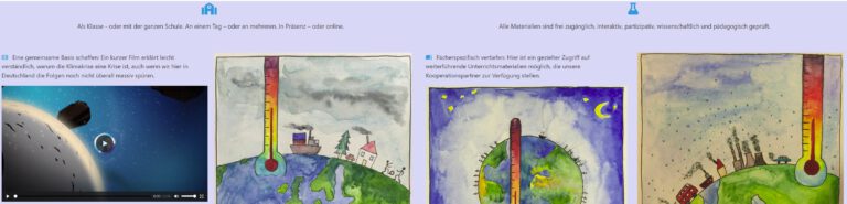 AKTIONSWOCHE KLIMA an Schulen ins Leben rufen