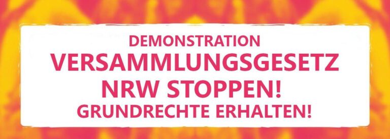 22.05.21: Grundrechte erhalten – Versammlungsgesetz Stoppen