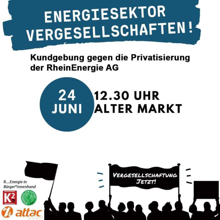 24.06.21 – Energiesektor Vergesellschaften – Rheinenergie in Bürgerinnenhand