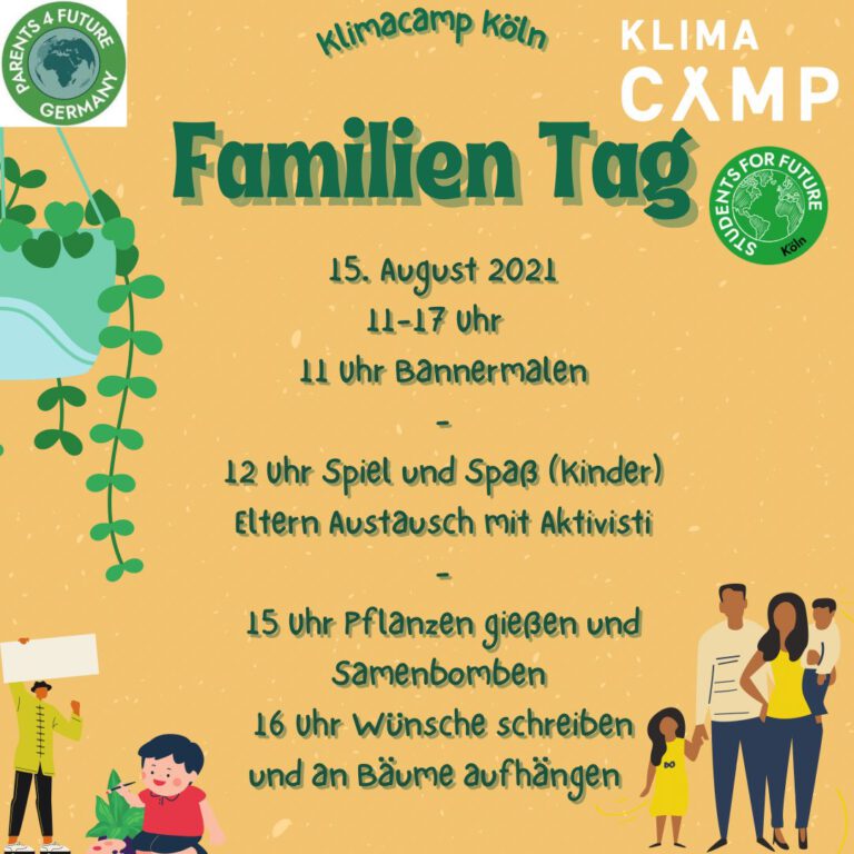 15.08.21 – Klimacamp Familientag