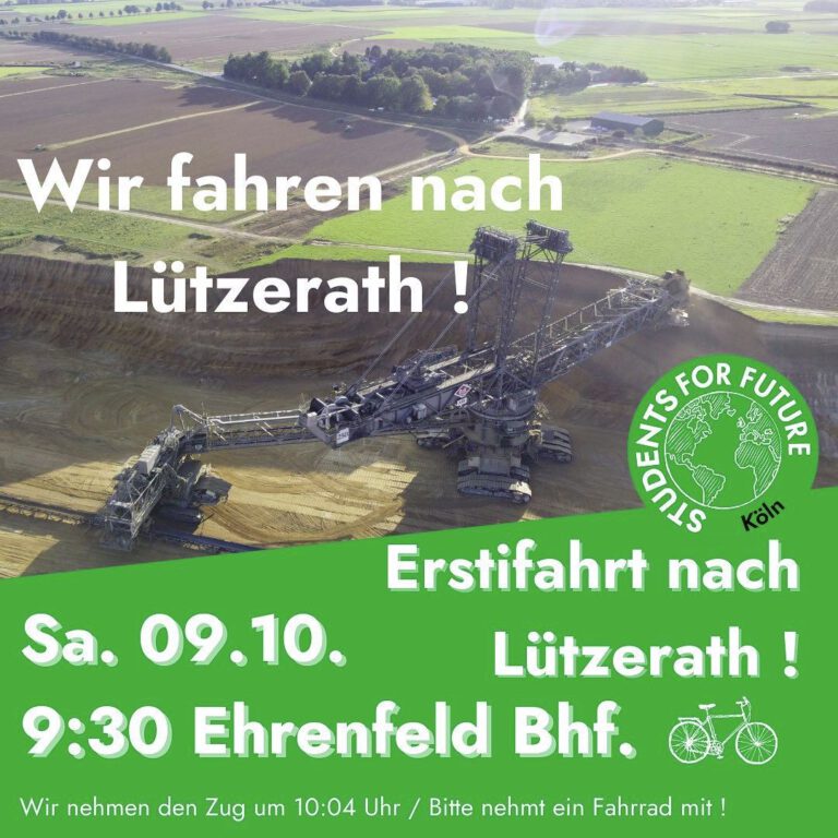 09.10.21 – Erstifahrt nach Lützerath!