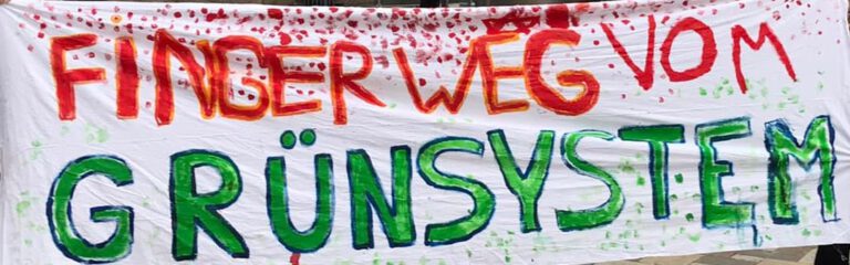 19.05.22 – Finger weg vom Grünsystem!