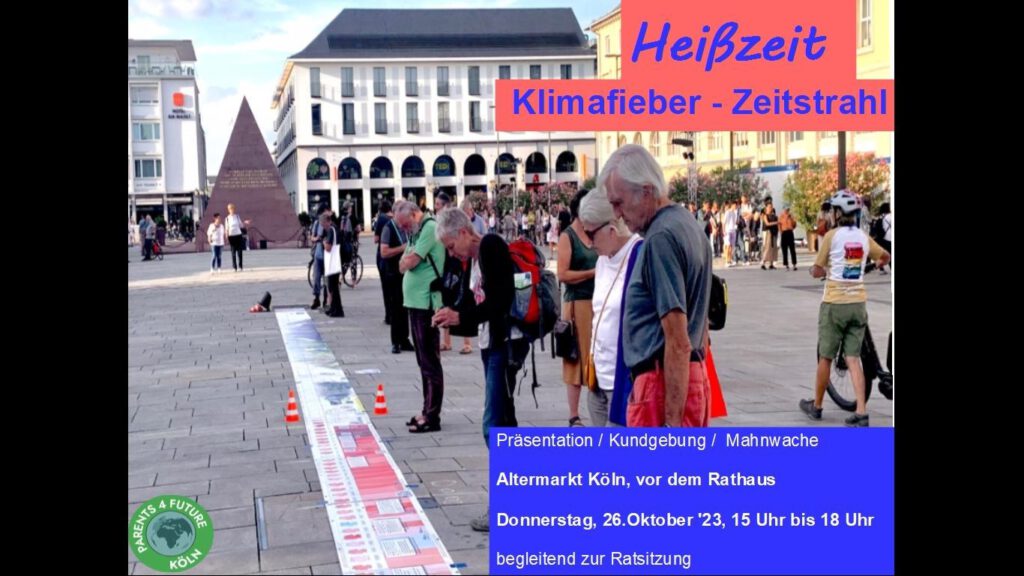 Klimafieber - Zeittrahl - Warming Stripes