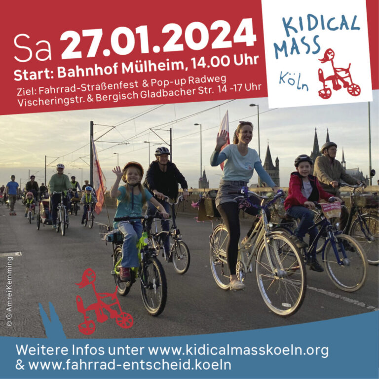 27.01.24 - Kidical Mass in Köln