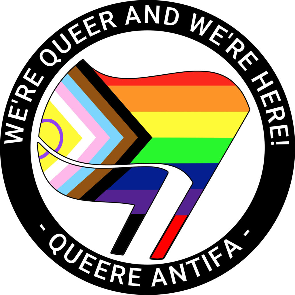 We're queer and we're here! Queere Antifa https://mastodon.social/@amalia12/111807307841981752