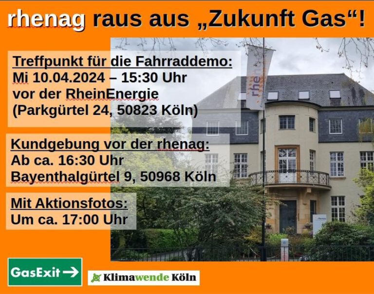 Rhenag raus aus Zukunft Gas!