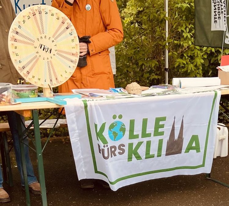 Klimaglücksrad - heute im Kölner Zoo