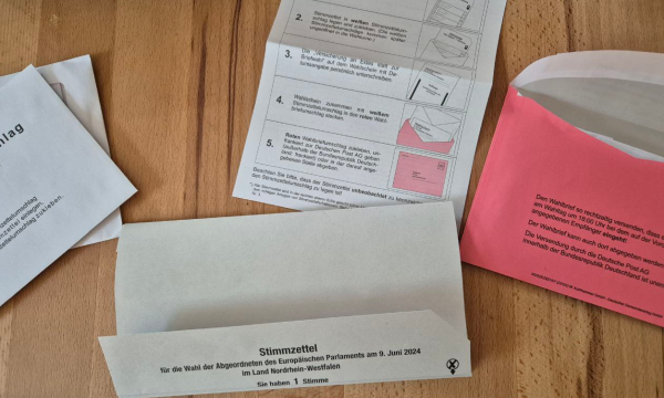 Briefwahlunterlagen (Symbolbild)