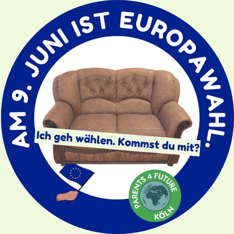 Am 9. Juni ist Europawahl. Ich geh wählen, kommst Du mit?