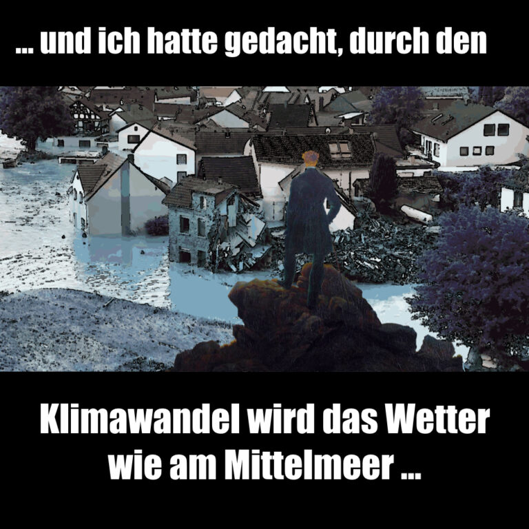 Hochwasser – das 3. Mal innerhalb von 6 Monaten