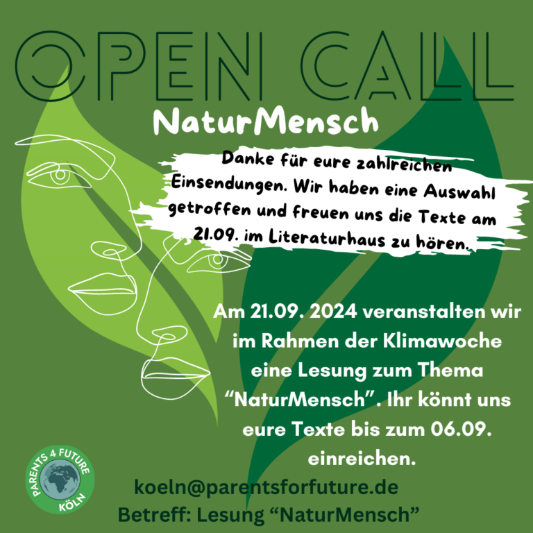 NaturMensch - Open Call - Finished