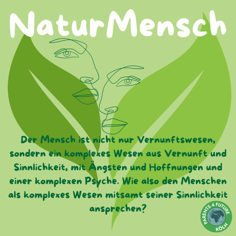 NaturMensch und Sinnlichkeit