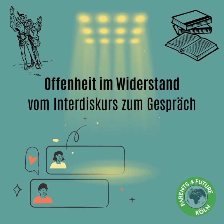 Offenheit im Widerstand