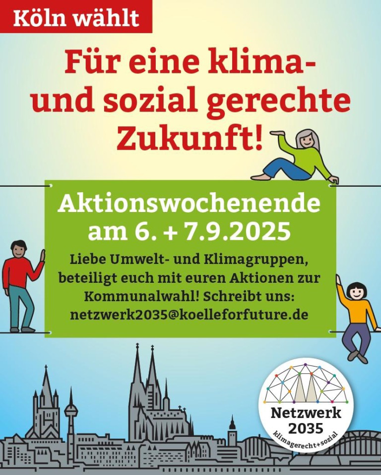 06.-07.09.25 – Aktionstage zur Kommunalwahl in Köln – Seid dabei!